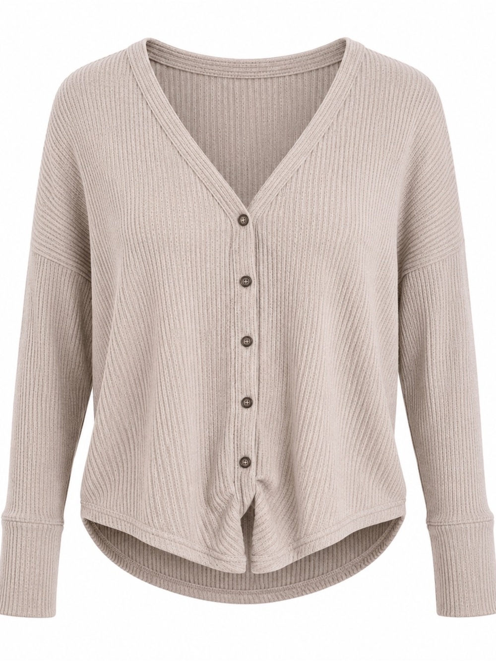 Abercrombie & Fitch Beige Knit Sweater